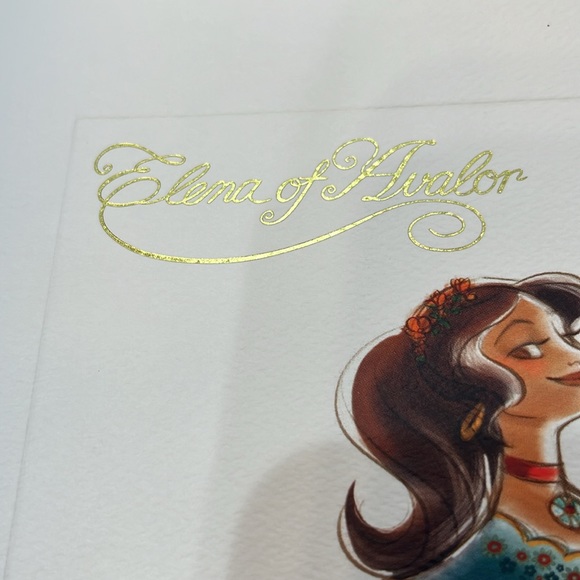 Elena of Avalor limited edition art work and box - NEW - Picture 10 of 10